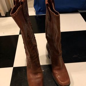 Brown boots